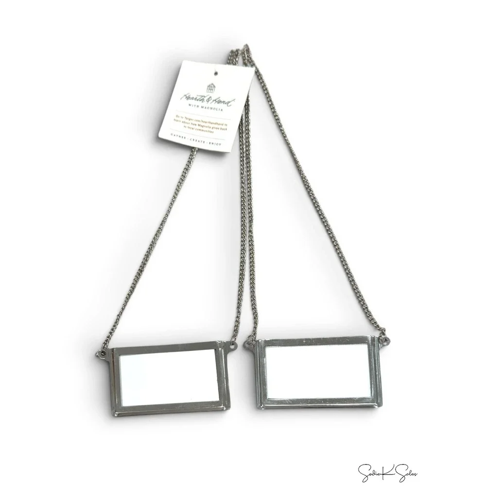 2pk Stainless Steel Name Markers - Hearth & Hand Magnolia, Target